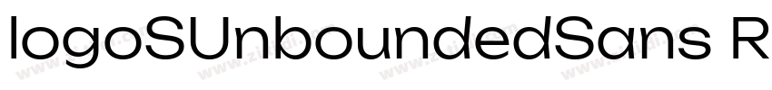 logoSUnboundedSans R字体转换